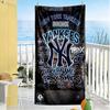 Dallas Customized Name Beach Towel Quick-Dry Soft Microfiber Ideal for Travel Outdoor Swim Pool Yoga Surf Camping Hiking Gym Gift Holiday