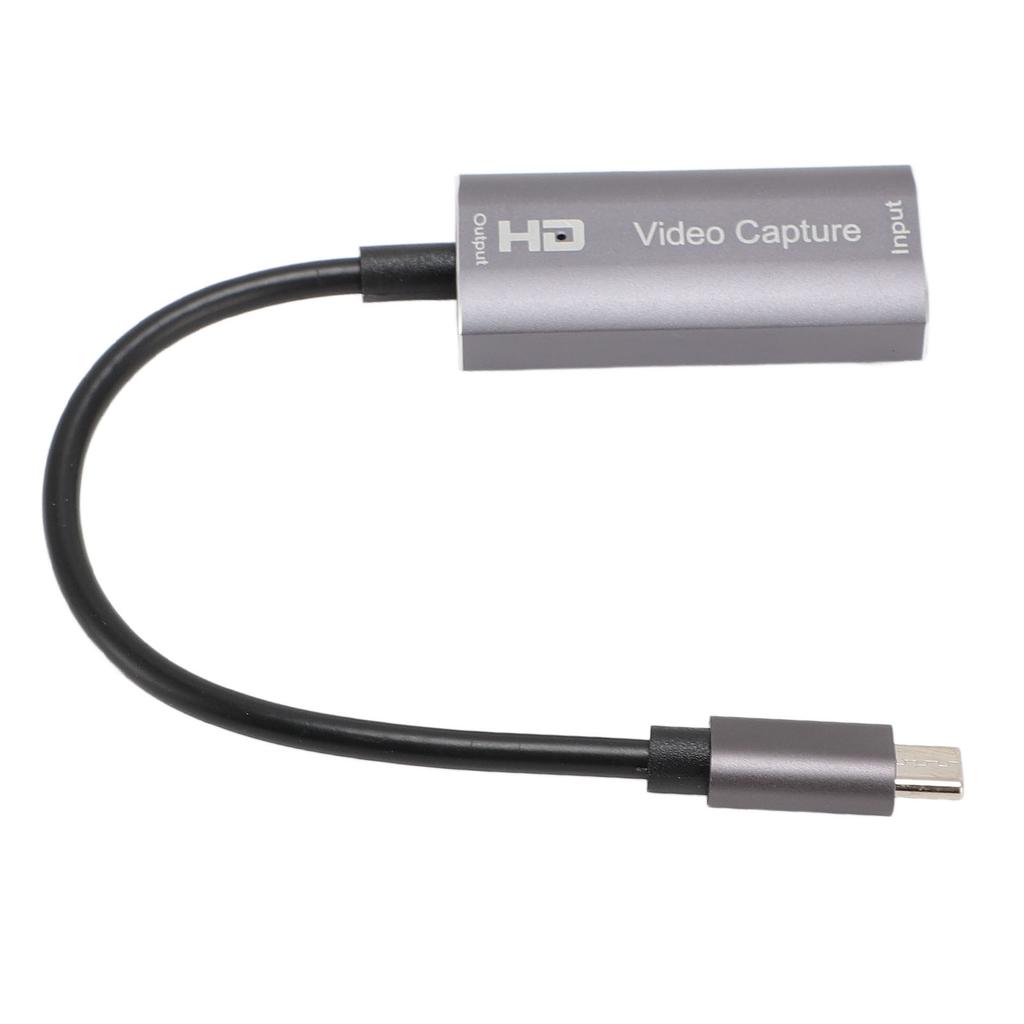 Видеозахватная карта Type C на HD Multimedia Interface Профессиональная карта видеозахвата 4K 1080P Поддерживает для VLC для OBS