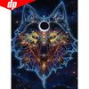 DIY Diamond Painting Wolf Full Display Diamond Embroidery Full Round Mosaic Picture