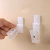 6PCS Plastic Wall Storage Hook No-Punch Glove Clips Practical Dishcloth Clips  Living Room