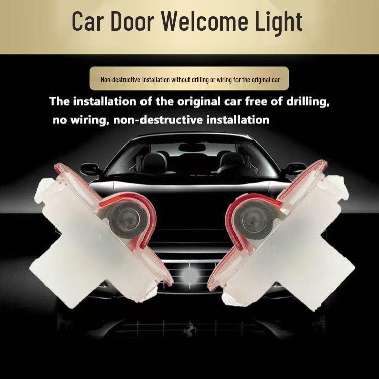 Приветственные огни Ford и проекция на двери Mondeo