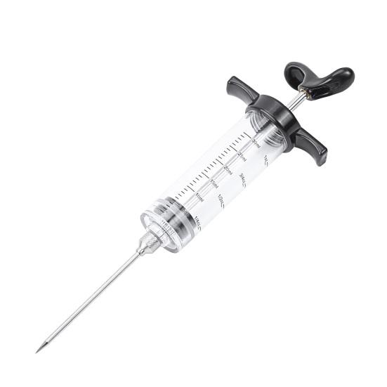 Инжектор для индейки с 3 навинчивающимися иглами для маринада Портативный гриль для барбекю Мясо Индейка Инструменты для впрыскивания аромата маринада Набор Кухонные гаджеты