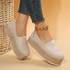 Женская обувь 2024 года, высококачественные женские туфли One Kick на плоской подошве, осенние туфли с круглым носком из замши, однотонные, для отдыха на открытом воздухе, повседневные туфли на платформе большого размера