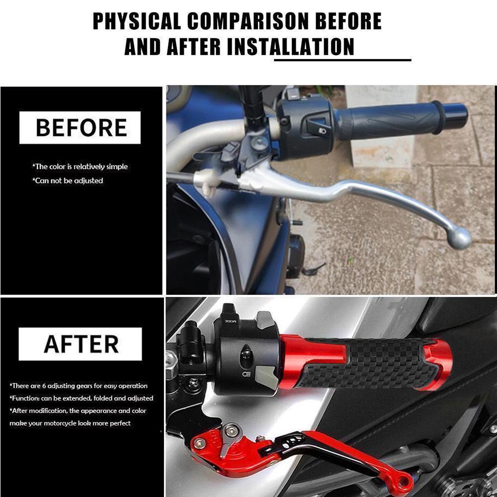 Мотоциклетные регулируемые выдвижные тормоза рычаг сцепления руль рукоятки концы ручной тормоз для HONDA XRE300 XRE 300 2022