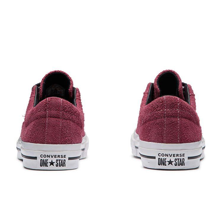 Converse Кеды низкие замшевые повседневные удобные унисекс Розово-красные 165955C