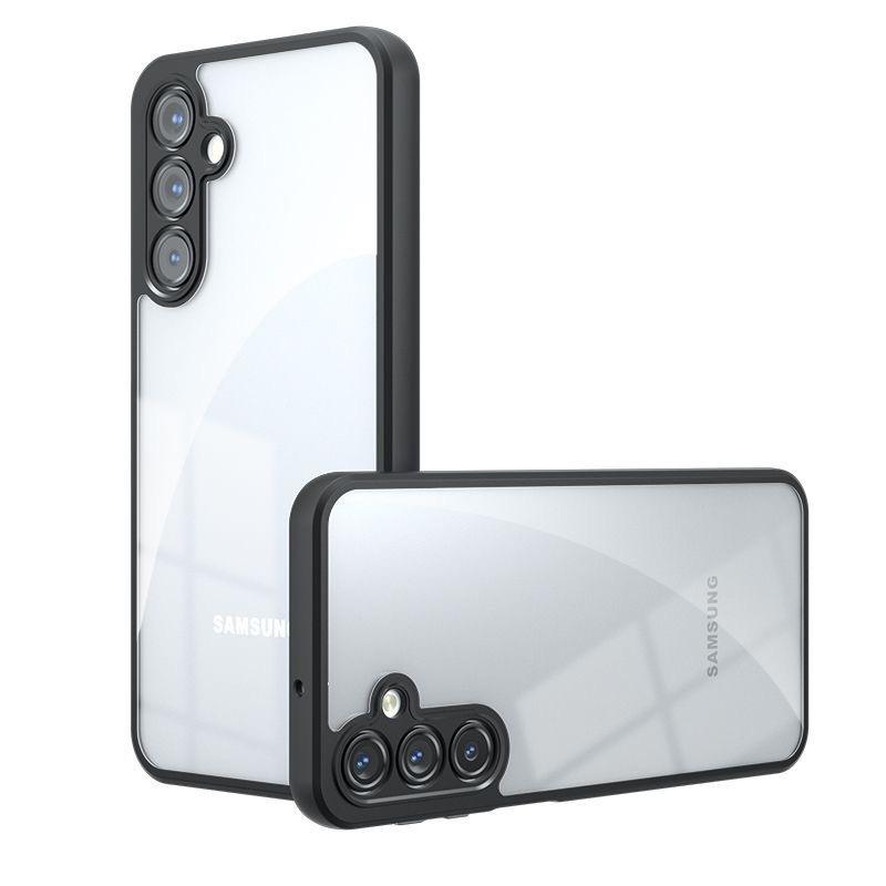 Подходит для Samsung A55 A16 Чехол для мобильного телефона Скин Матовый S25ultra Вырез под камеру Полностью закрывающий Чехол с защитой от падения и воздушной подушкой