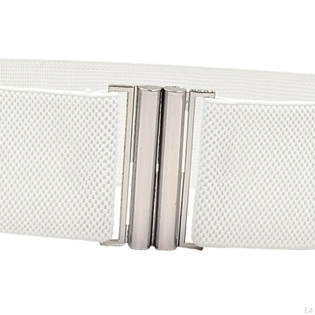 Стильный женский эластичный пояс с шикарной пряжкой