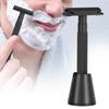 Мужская ручная бритва из нержавеющей стали, портативная бритва для удаления волос, бороды, инструмент для ухода за лицом