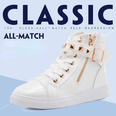 Высокие женские парусиновые туфли Удобные женские вулканизированные туфли 2024 Новые женские повседневные туфли на плоской подошве Zapatos Mujer