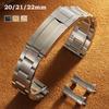 20 мм 21 мм 22 мм изогнутый конец ремешка для часов для Rolex SUBMARINER Daytona браслет из нержавеющей стали сменный ремешок для мужчин женщин