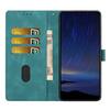 For Honor 400 Smart 5G Flip Case Cherry Blossom Pattern Leather Wallet Stand Phone Cover with Wrist Strap