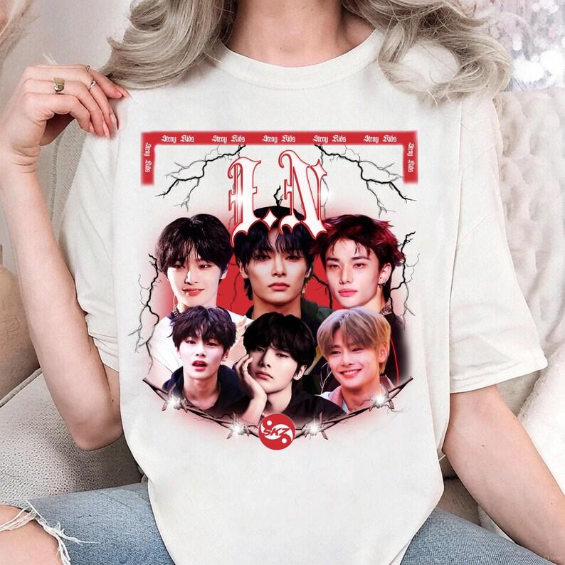 Retro I.N Stray Kids Kpop T-shirt, Stray Kids Karma Album Shirt, Stray Kids Ceremony Shirt, Stray Kids Dominate SKZOO World Tour 2026