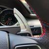Для VW Golf GTI R MK6 Polo Tiguan Touareg Eos Passat B7, внутренние аксессуары для подрулевого переключателя передач