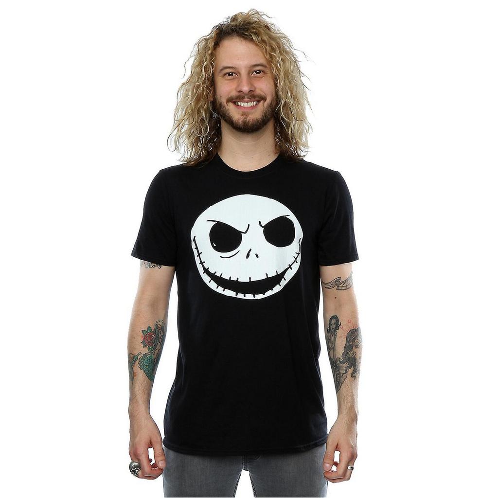 Nightmare Before Christmas Mens Jack Skellington Cotton T-Shirt