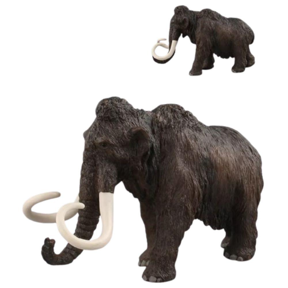 Collectible Simulation Elephant Action Figures Handmade Elephant Miniatures Figurine Children Toys