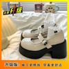 Wear-resistant Heightening Fashionable Foreign Style Versatile Mary Jane Shoes Women's Spring 2025 New Non-slip Niche Platform Single Shoes