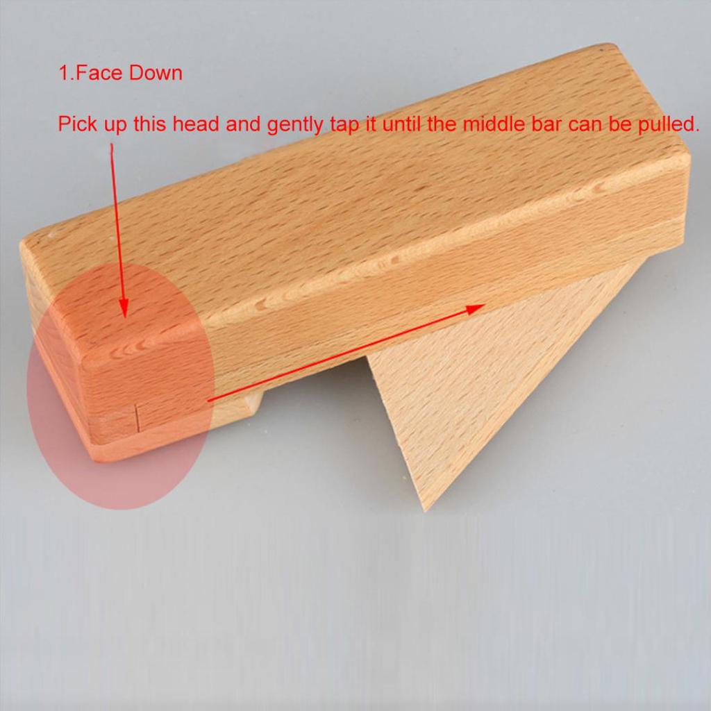 Wooden Magic Mysterious Intelligence Brain Teaser Secret Opening Puzzle Gift Box