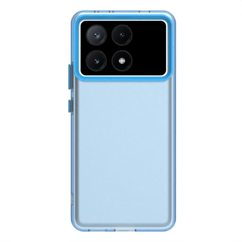 Матовый прозрачный чехол для Xiaomi POCO X6 Pro Чехол Силиконовый Матовый Простой ТПУ POCO X6 Pro Защитный Чехол для телефона POCO X6 Pro