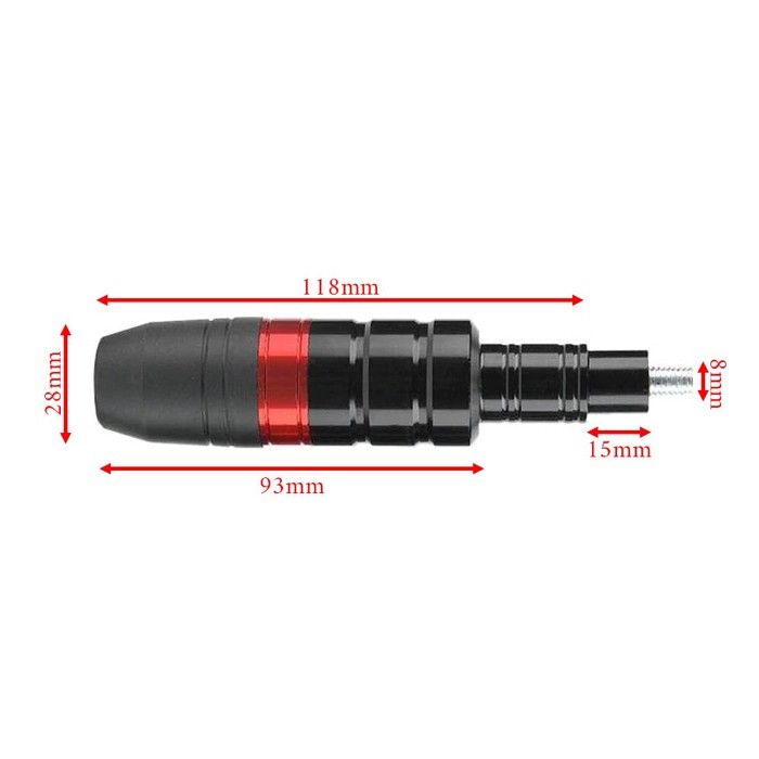 Roulette de protection Motoguard SP3 rouge