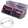 100PCS/SET Hot Barb Perforated Fishing Hooks Durable Head Fishook Fish Bait