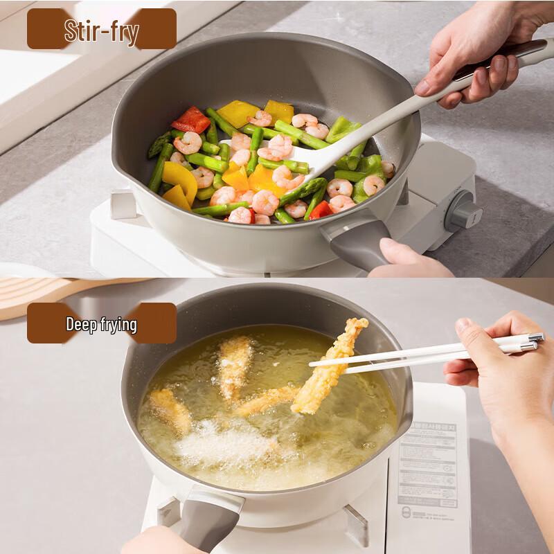COOKER KING Сковорода с антипригарным покрытием и крышкой, 28 см