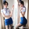 Sexy Lingerie Sexy Police Stewardess Uniform Nightclub Cosplay Sexy Tits Seduction