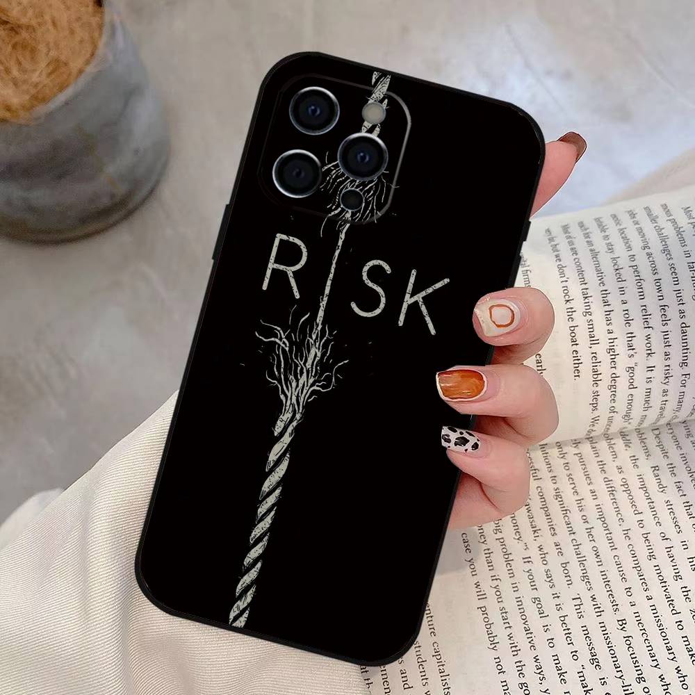 Чехол для телефона Day Trader Trading RISK RICH Силиконовый Мягкий Для IPhone 17 16 15 14 13 12 11 X XR Plus Pro Max Plus
