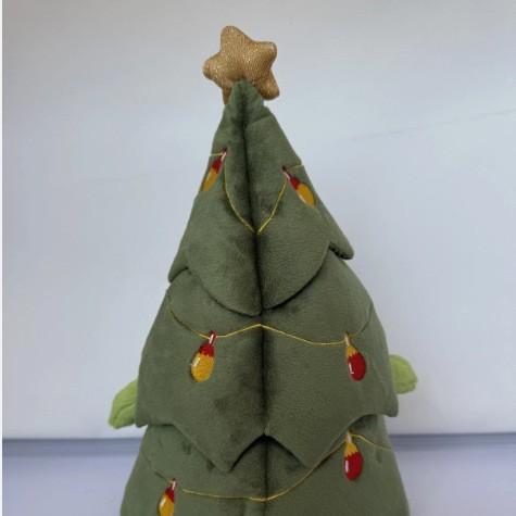 Christmas Rain Frog Plush Toy Cute Stuffed Animal Doll Xmas Home Decor Ornament