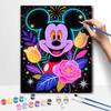 Disney Микки Маус масляная живопись ручная роспись раскраска живопись ручная работа DIY домашний декор подарок