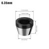 6mm 6.35mm 8mm Collet Chuck Engraving Trimming Machine With Nut Router Bit Adapter Electric Router Milling Cutter Accessories
