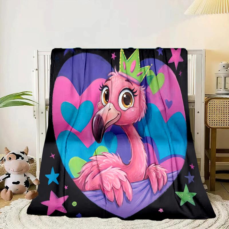 Magical Flamingo Sky Blanket Flannel Blanket Throw Blanket Sofa Cover Blanket Soft Premium Blanket Picnic Blanket Tv Blanket Gifts