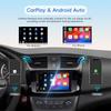 Двухдиновая беспроводная автомагнитола с CarPlay и Android Auto, 7-дюймовый сенсорный IPS-экран, автомобильная аудиосистема