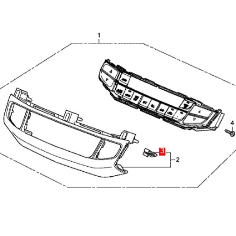 50PCS Center Console Panel Retaining Clips Compatible with Honda and Tesla OE# 90666SDAA01 109840800B