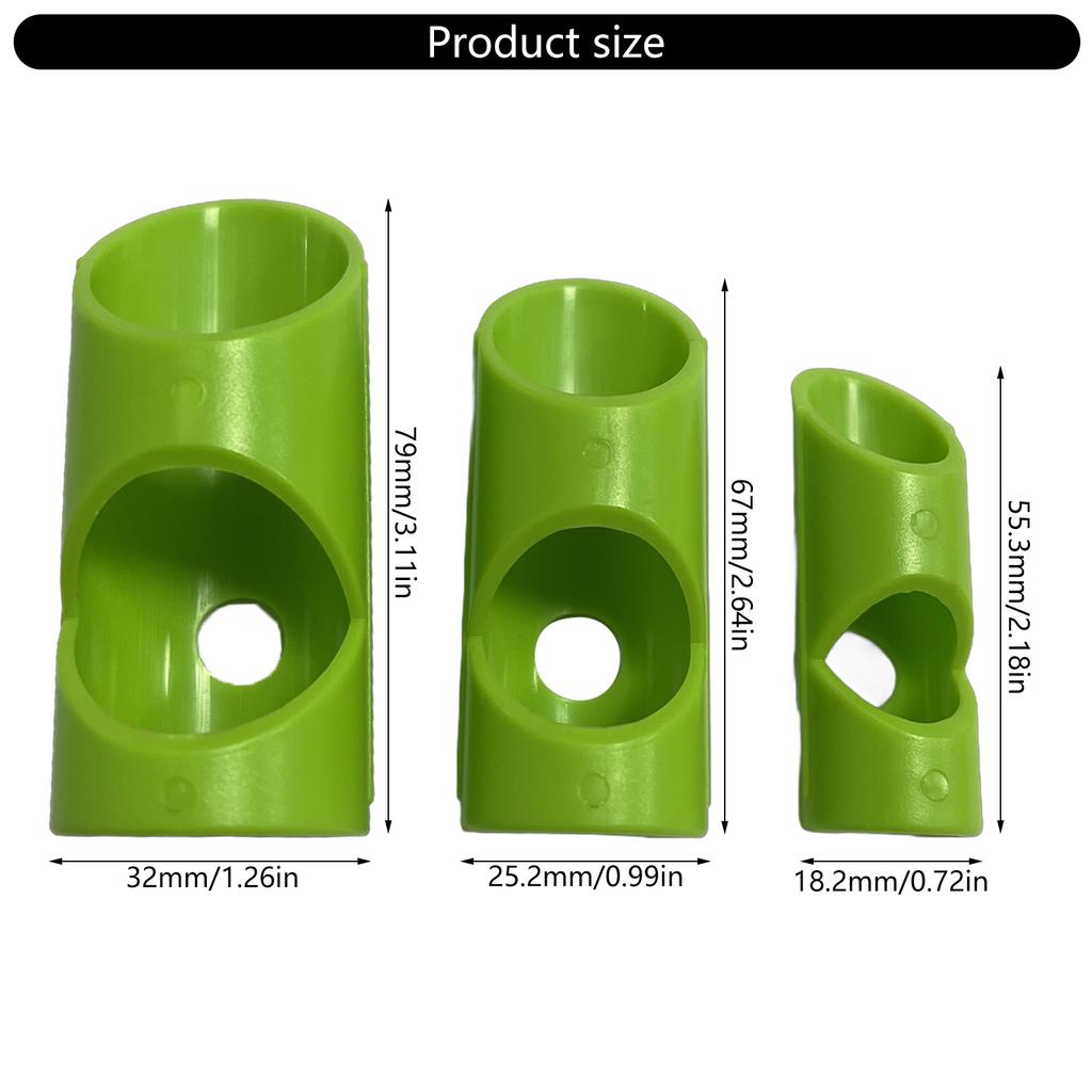 3Pcs Foam Pipe Cutter Tool Foam Pipe Insulation Cutting Guide Tool Insulation Clamp for Home Industries Commercial Place