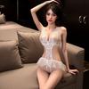 Night Listening Incense Sexy Onesie Women's Lace Seduction Pajamas Hot No-take Uniform Set Erotic Underwear