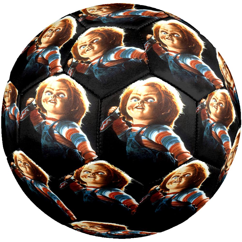 Chucky Theme Size 5 Soccer Ball, Suitable for Both Indoor and Outdoor Matches, a Gift Suitable for Everyone.