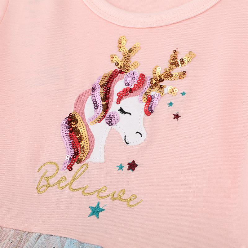 Платье принцессы из сетки с длинными рукавами для девочек, осень 2024 г.