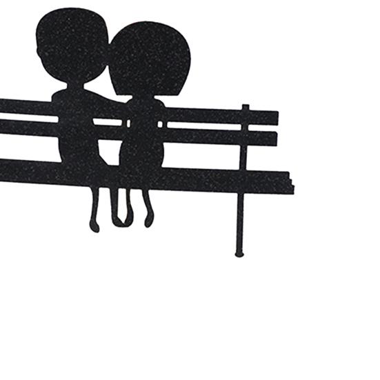 3 Set Cake Topper Love Heart DIY Exquisite Workmanship Sweet Lovers Cupcake Topper