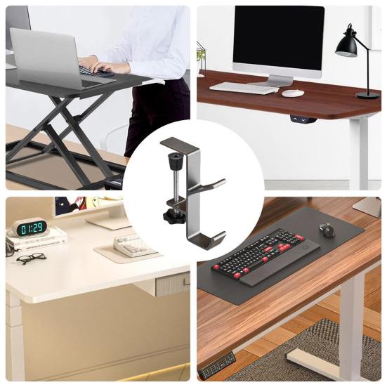 4 шт. рождественских вешалок для чулок, держатели для каминной полки, прочные, выдерживающие нагрузку, регулируемые по конструкции, держатели для чулок для каминной полки