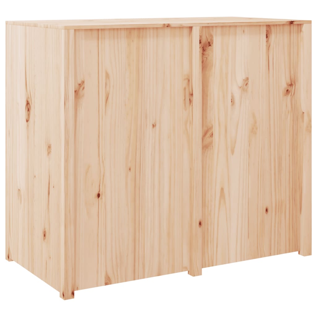 Vidaxl Szafka Kuchenna Na Zewnątrz, 106X55X92 Cm, Lite Drewno Sosnowe