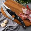 6-дюймовый кованый нож для мясника, нож для обвалки, нож шеф-повара, нож для мяса из нержавеющей стали, кухонный нож