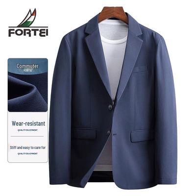 Мужской блейзер FORTEI в стиле business casual с плоским лацканом