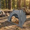 Foldable Dog House Detachable Cooling Dog Cave Cat Bed Portable Pet Tent  Camping Use
