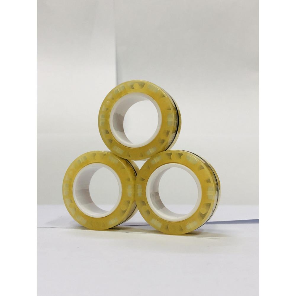 3 шт. Магнитные кольца на пальцы Разноцветный набор спиннеров для снятия стресса и тревоги