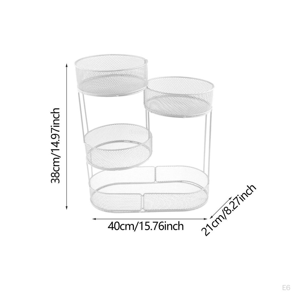 Корзина для фруктов на столешницу, подставка для фруктов, большая емкость, контейнер для вечеринок, сервировка