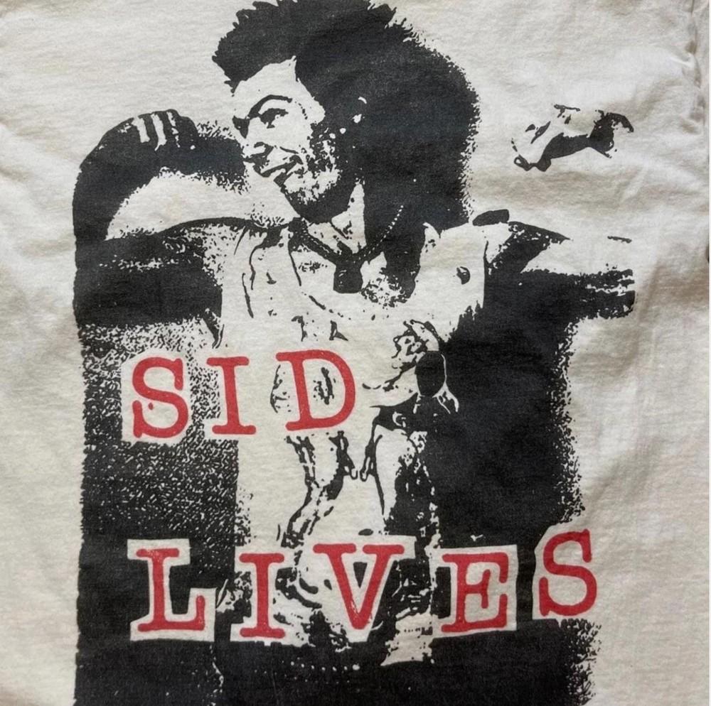 Подержанная футболка группы Sid Vicious Унисекс футболка