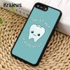 Чехол для телефона Krajews Funny Dentist Dental Tooth Dentistry для iPhone 14 5 6s 7 8 plus XR XS 11 12 13 pro max Samsung S21 S22ultra
