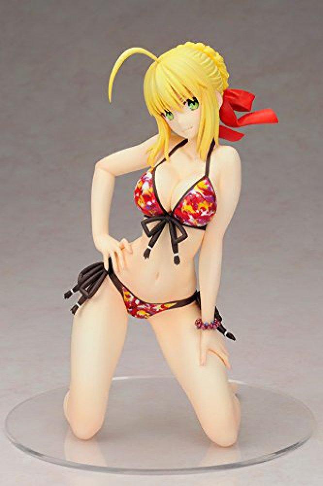 Saber Extra Swimsuit масштабная ПВХ окрашенная готовая фигурка Fate/EXTRA Ver. 1/6