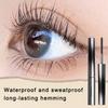 3D Curling Lash Mascara Несмываемая и долговечная естественная удлиняющая тушь для ресниц Тушь без щетинок Быстросохнущая водостойкая жидкая тушь