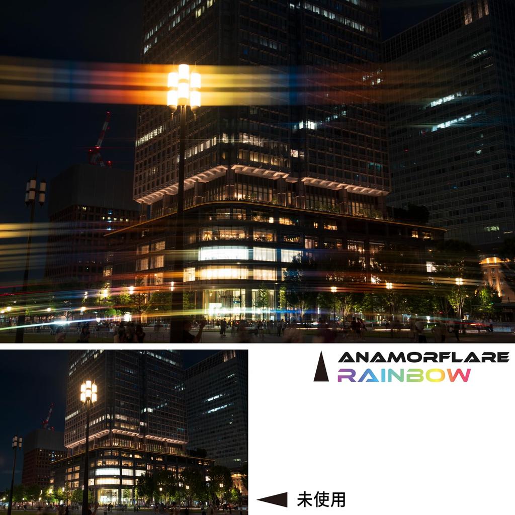 Фильтр объектива Kenko Anamo Flare Rainbow 82 мм со световым эффектом и вращающимся механизмом, водоотталкивающее покрытие, сделано в Японии, 549797, защита от воды и масла